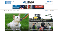 Desktop Screenshot of cnhinews.com